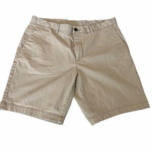 Michael Kors Tan Flat Front Men Shorts MSRP $35
